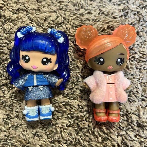 Yummiland Scented Lipgloss Superpower Doll - Approx. 4" Figure 2024! Two Dolls! - Picture 1 of 6